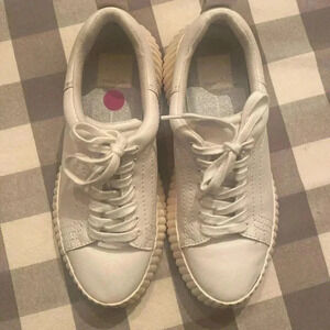 Dolce vita devote sneakers white leather size 6 women’s